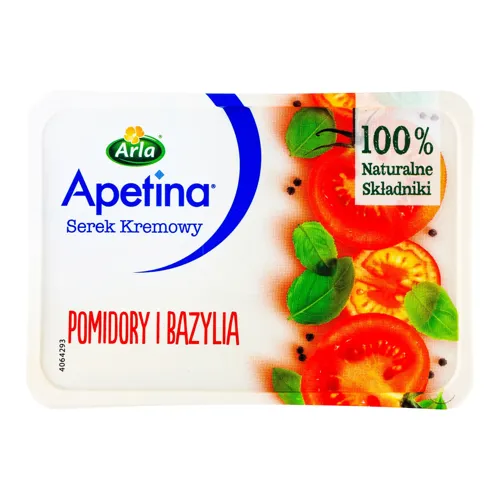 Крем-сир 50% з томатом та базиліком Аrla п/у 125г