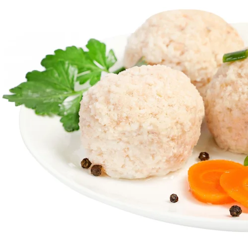 Фішболи з лосося парові