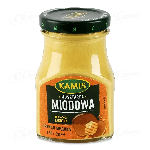 Гірчиця Kamis медова, 185г