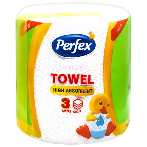 Рушники паперові Perfex Deluxe тришарові 1шт