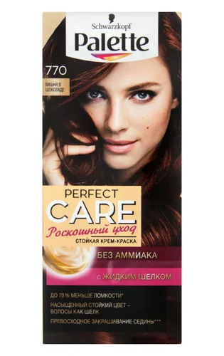 Крем-фарба Для Волосся Perfect Care Вишня В Шоколаді №770 Palette, в/ґ