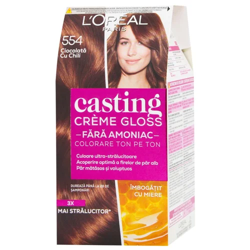 Фарба для волосся L'Oreal Paris Casting Creme Gloss 554 Пряний шоколад без аміаку