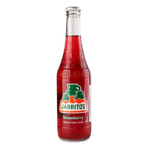 Напій Газований Jarritos Полуниця, c/б 0.33л