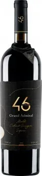 Вино 46 Parallel Grand Admiral Cabernet Sauvignon Saperavi Merlot червоне сухе 0.75л 13.1%