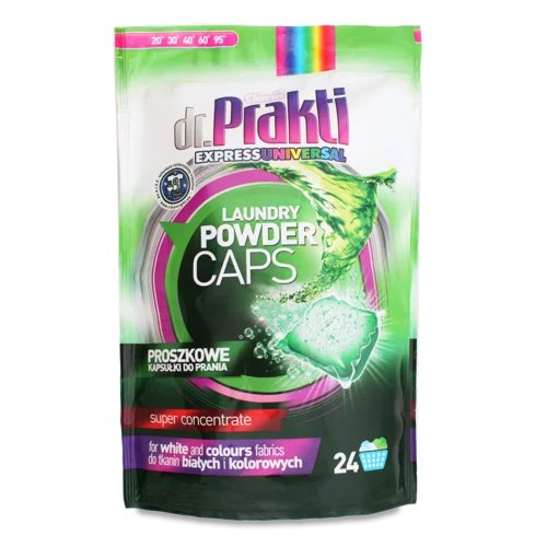 Пральні капсули Express Universal Dr. Prakti, 24х20г, в/ґ
