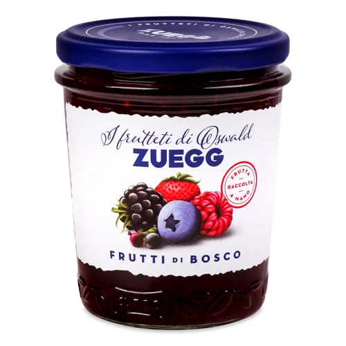 Джем Zuegg З Лісових Ягід, в/ґ, 250г