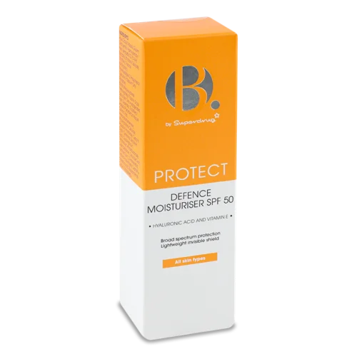 Крем Захисний Обличчя з Вітаміном Е та Гіалуроновою Кислотою SPF 50 Protect Superdrug, 75мл