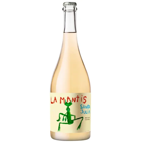 Вино ігристе Santa Julia La Mantis Pet-Nat Natural біле напівсухе 11,5% 0,75л