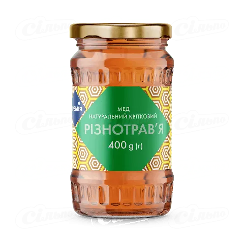Мед «Премія»® натуральний квітковий різнотрав'я, 400г