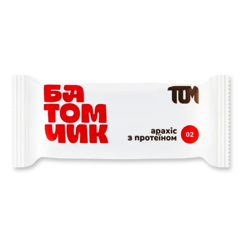 Батончик Арахісовий З Протеїном Вищого Ґатунку, 45г