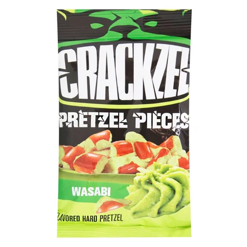 Кренделі Crackzel зі смаком васабі 65г
