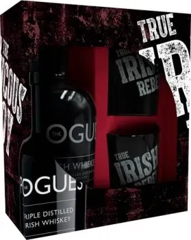 Віскі The Pogues 0.7л 40% + 2 стакана
