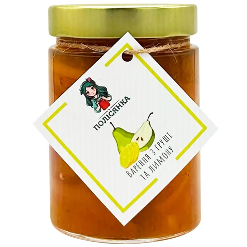 Варення з груш та лимонів Полісянка 314 мл 314 мл