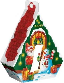 Новий річний подарунок Roshen №1 24 Солодка ізбушка 265г