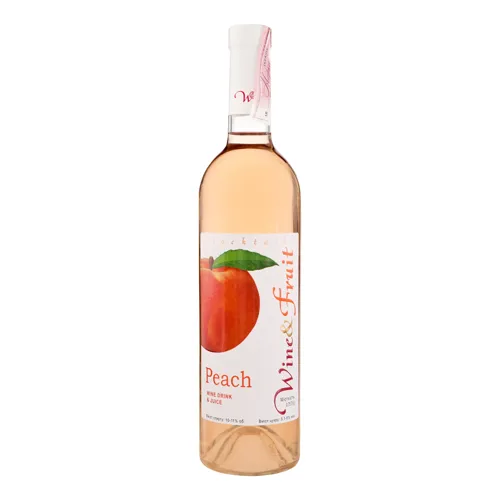 Напій винний «Peach Wine&Fruit» 0.75л 10-11%
