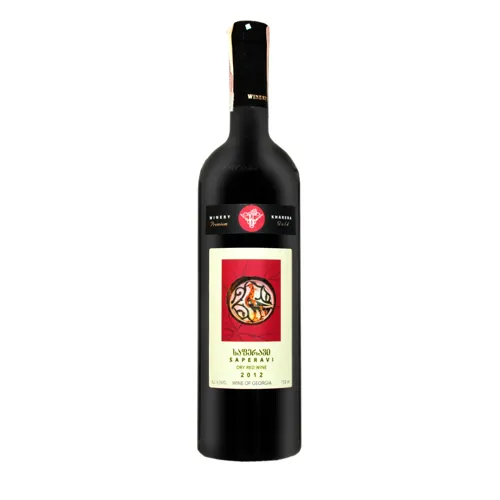 Вино Khareba Saperavi 2012 червоне сухе 0.75л х6