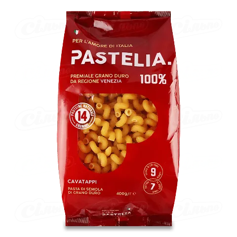 Макаронні вироби Pastelia ріжки кручені 400г