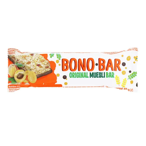 Батончик-мюслі з курагою частково глазурований Bono Bar Vale м/у 40г