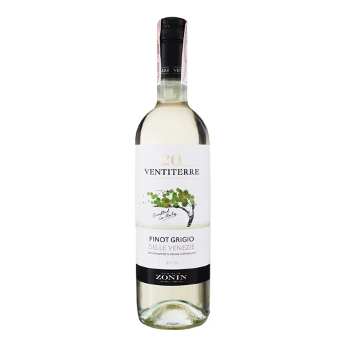 Вино 0.75л 12% біле сухе Pinot Grigio Delle Venezie Ventiterre пл