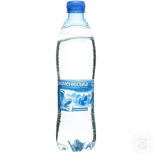 Вода Біола Знаменівська сильногазована 0,5л