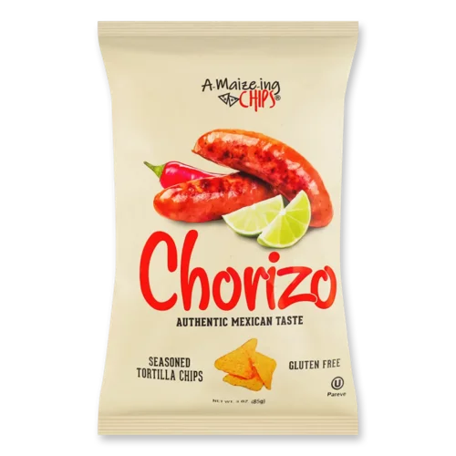 Чипси A-Maize-ing Chips зі смаком чорізо
