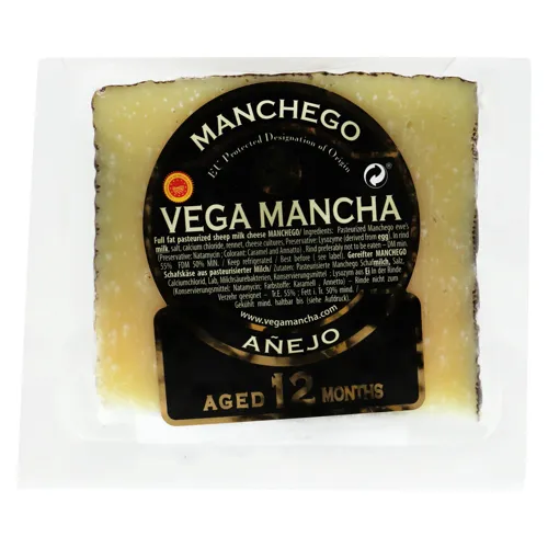 Сир Vega Mancha Manchego 10-12 місяців вищого ґатунку 150 г
