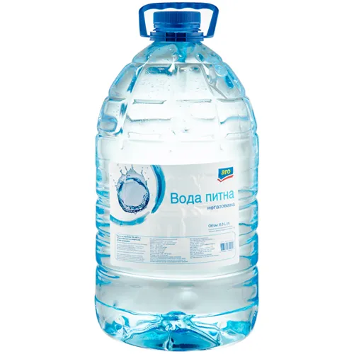 Вода мінеральна Aro негазована 6л