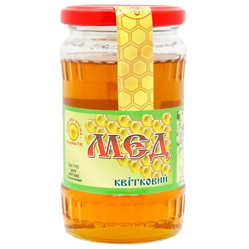 Мед Федоряки квітковий натуральний 480г в асортименті