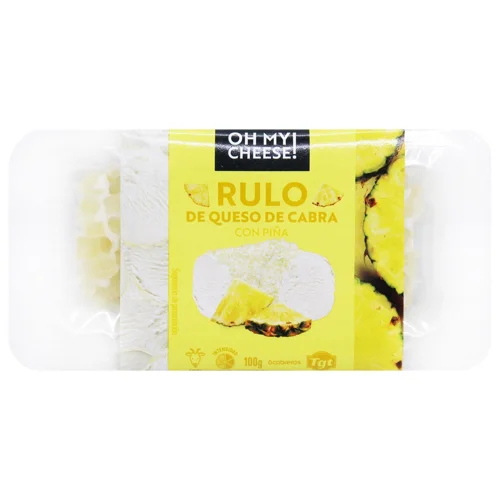 Сир Oh My Cheese! з козиного молока з ананасом 45% 100г