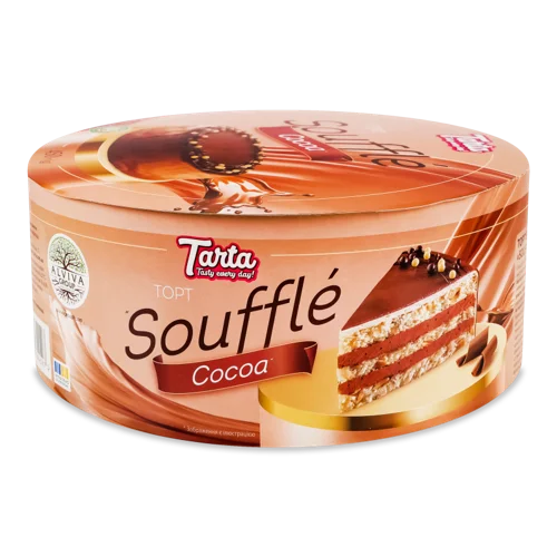 Торт Білково-Арахісовий Souffle Cocoa, к/у 450г