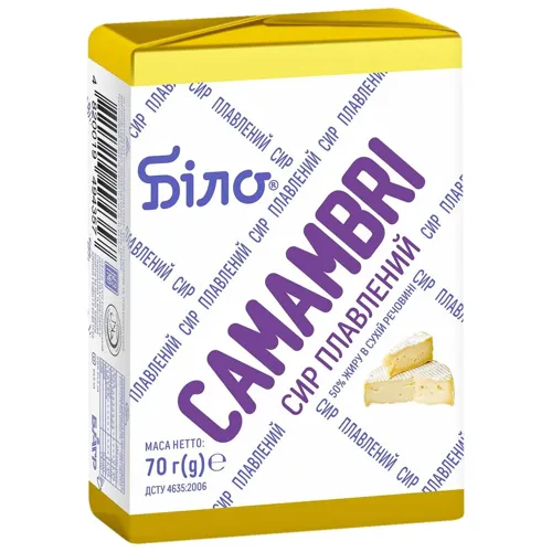 Сир плавлений Біло Камамбрі 50% 75г