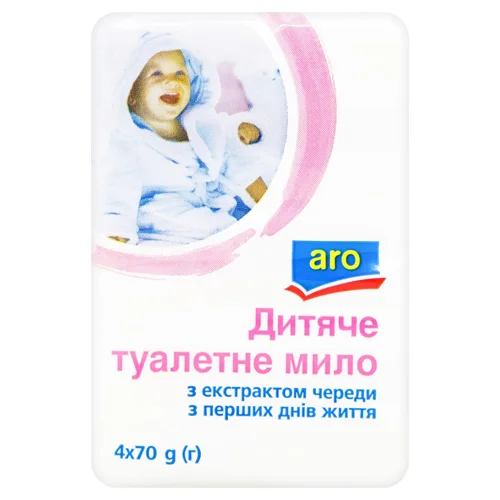 Мило Aro Дитяче з екстрактом череди 4*70г