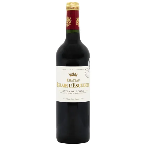 Вино Chateau Belair Lescudier Cotes de Bourg чер/сухе 0.75л