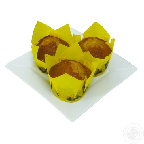 Мафін ванільний The Local Food з чорницею