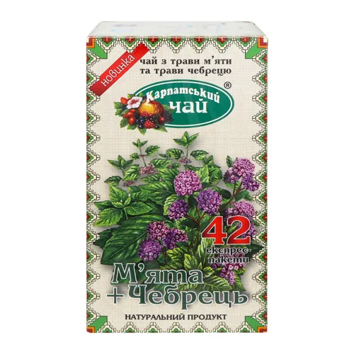 Чай М'ята+Чебрець Карпатський чай