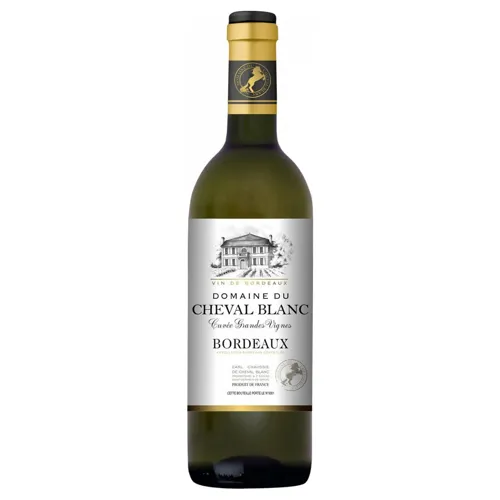 Вино Domaine Du Cheval Blanc Bordeaux сухе біле 0,75л