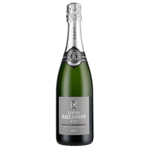 Вино ігристе Louis Bresson Cremant Bordeaux біле брют 0,75л