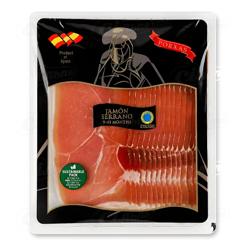 Хамон Porxas Серрано сиров'ялений 9-11 місяців, 240г