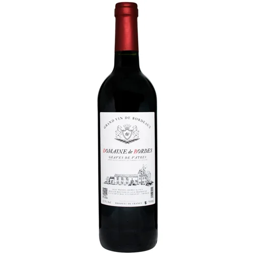 Вино Domaine de Bordes Graves de Vayres червоне сухе 12,5% 0,75л