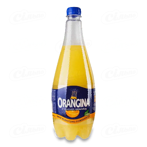 Напій Orangina Regular безалкогольний газований, 0,9л