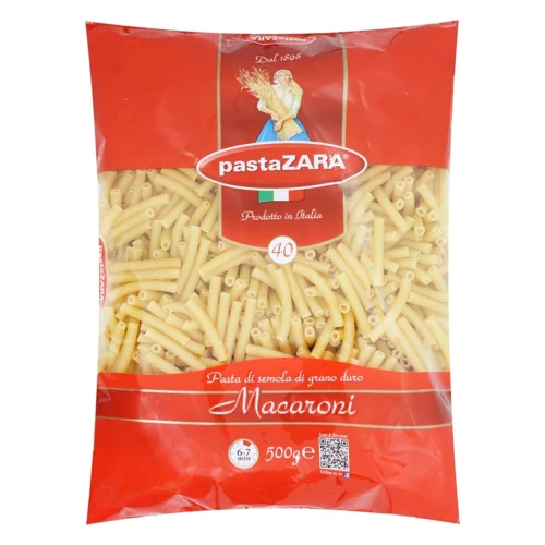 Макаронні вироби Pasta Zara Macaroni 40 500г