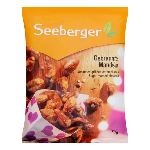 Мигдаль Seeberger смажений в цукрі 150г