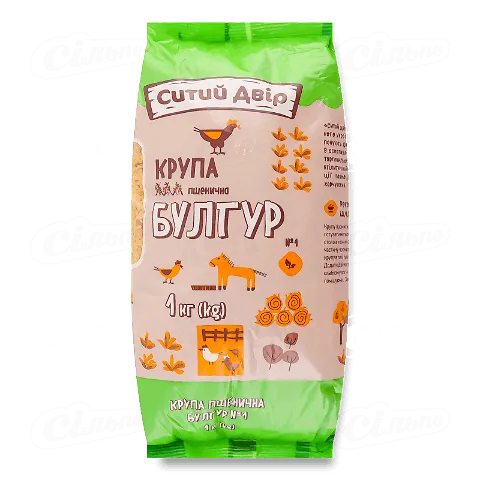 Крупа Ситий двір булгур пшенична №1, 1кг