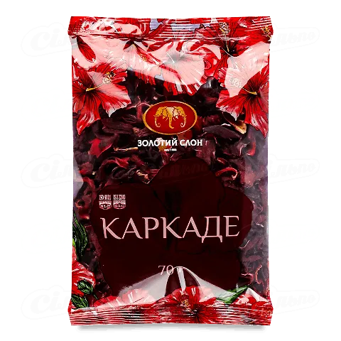 Чай Золотий Слон Каркаде, 70г