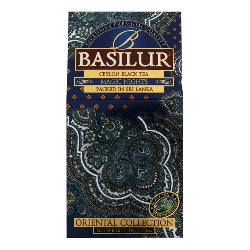 Чай чорний Магічна Ніч Східна колекція Basilur к/у 100г