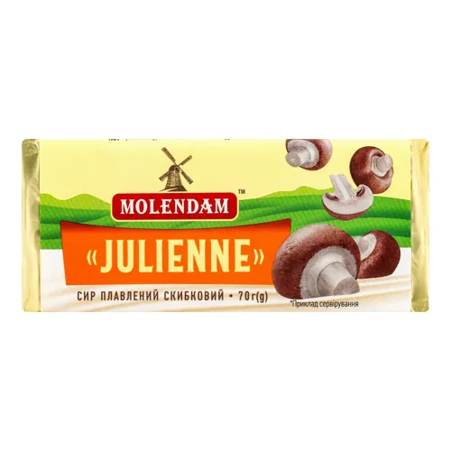 Сир плавлений 40% скибковий Julienne Molendam м/у 70г