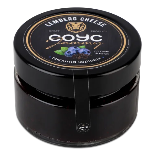 Джем-Соус Пікантна Чорниця, Вищого Ґатунку, С/Б 120г