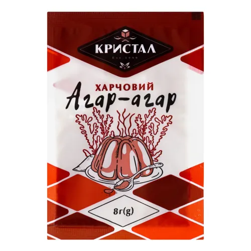 Агар-агар харчовий Кристал м/у 8г