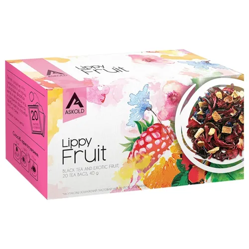 Чай чорний Askold Lippy Fruit 2г*20шт