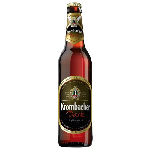 Пиво Krombacher темне 4.3% 0,5л
